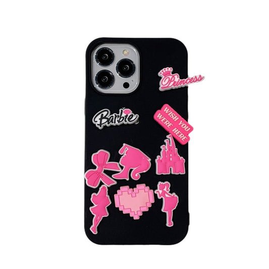 iPhone Case Jibbitz Barbie Design